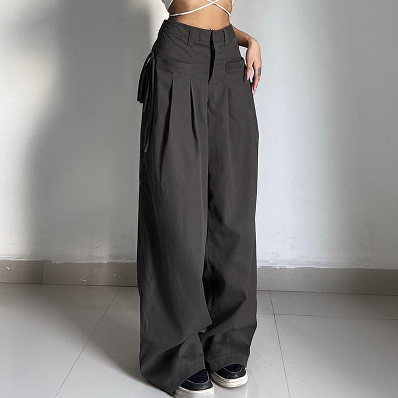 THE LYNDRA | RELAXED PLEATED WIDE-LEG PANT