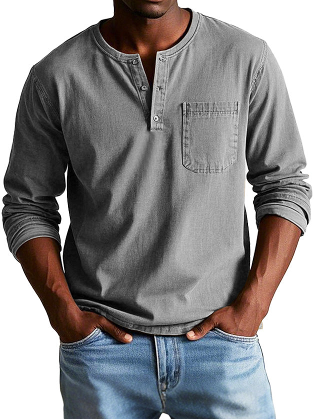 THE GERRY | CLASSIC DENIM POCKET SHIRT
