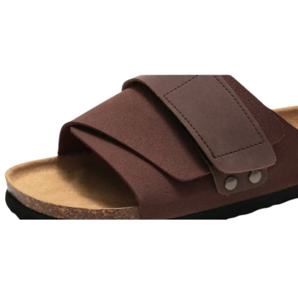 THE BAY BREEZE | SANDALS DARK BROWN