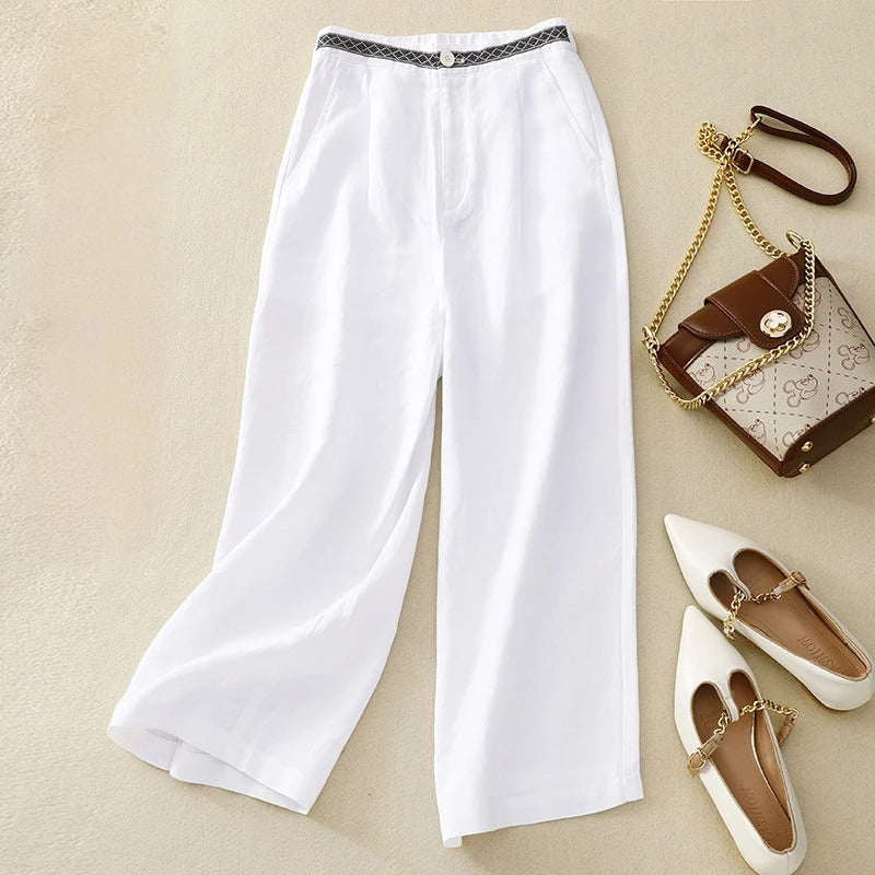 THE ALVINA | RELAXED LINEN PANTS