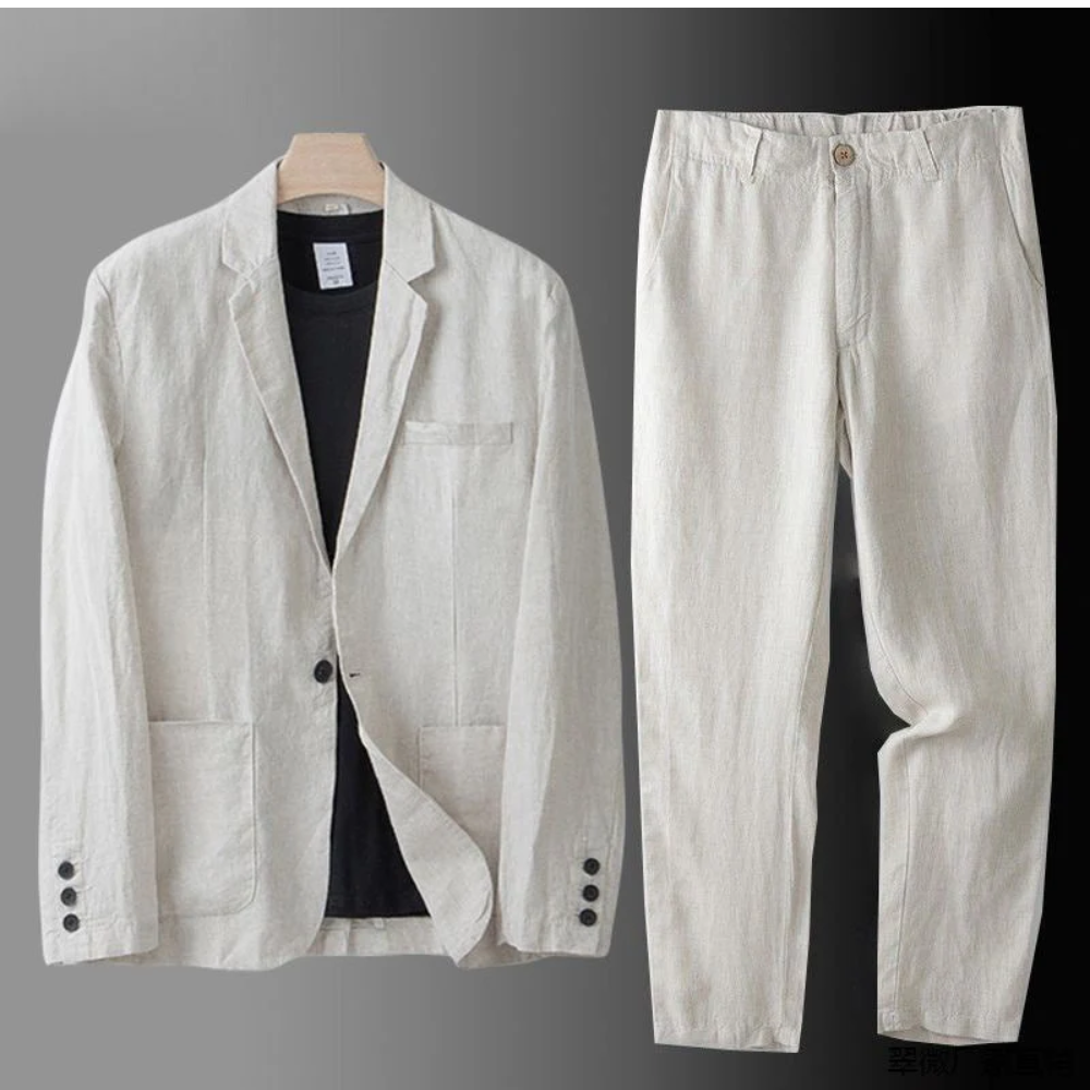 THE ADRIEN | RELAXED LINEN SET