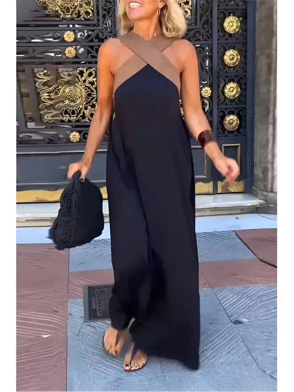 THE MAIA | WRAP-EFFECT MIDI DRESS