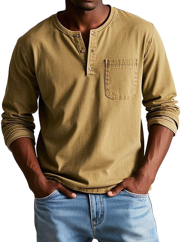 THE GERRY | CLASSIC DENIM POCKET SHIRT
