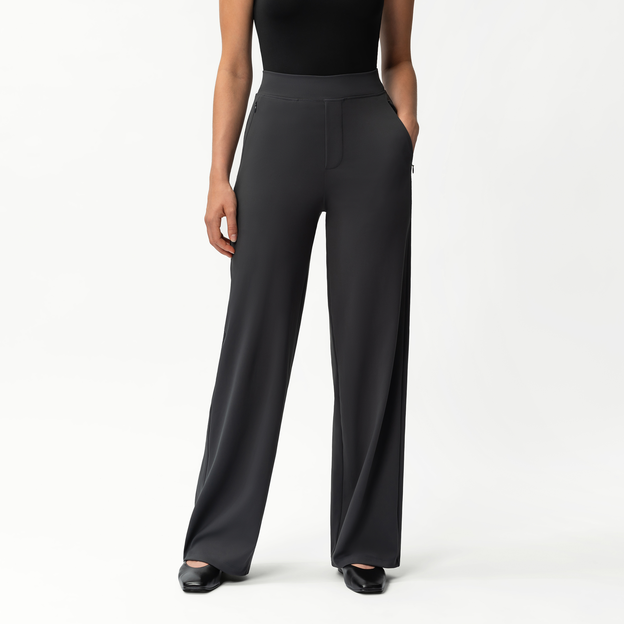 THE ASANA | RELAXED STRAIGHT PANTS