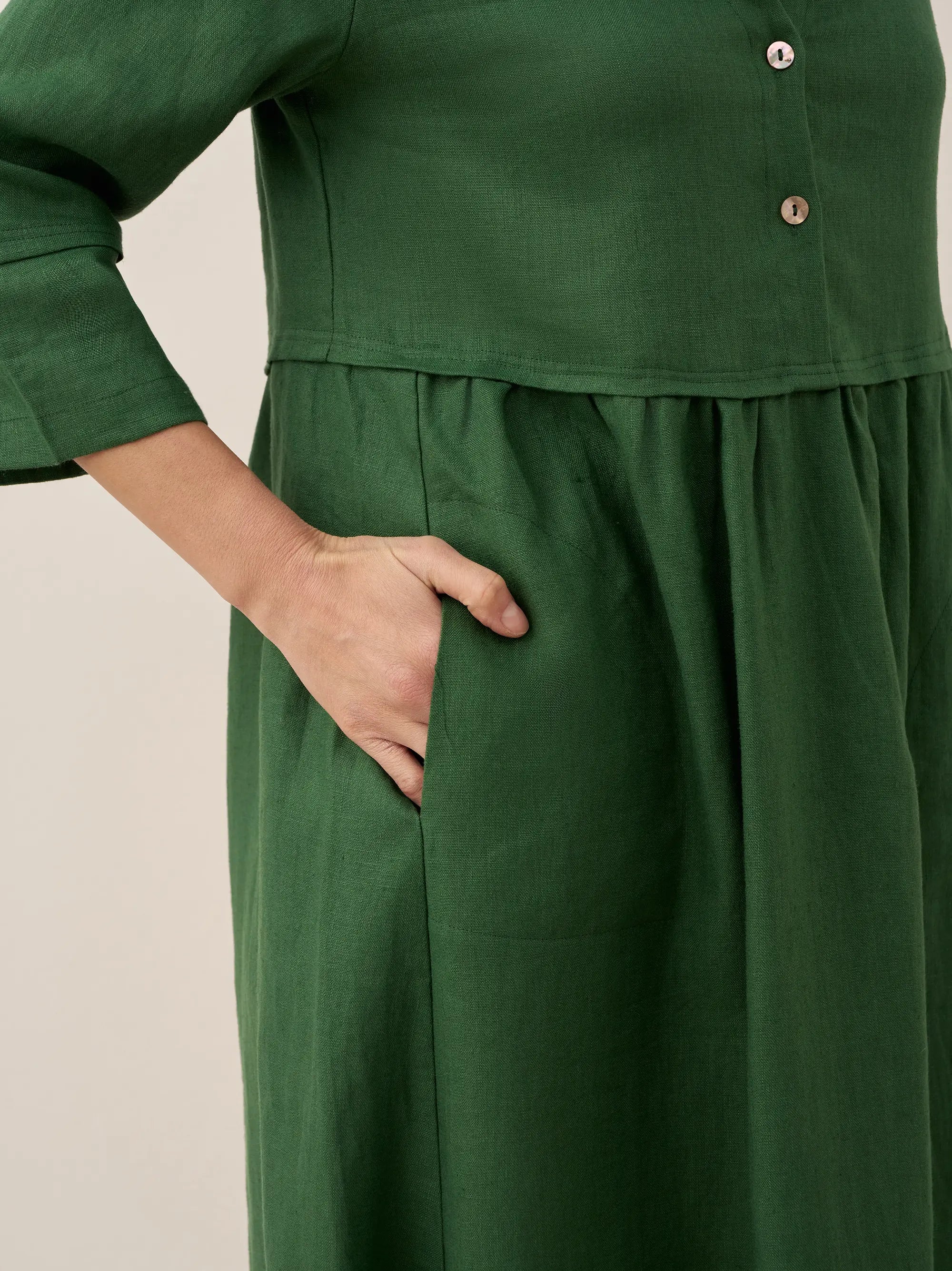 THE ANOUK | 100% LINEN RELAXED MAXI DRESS