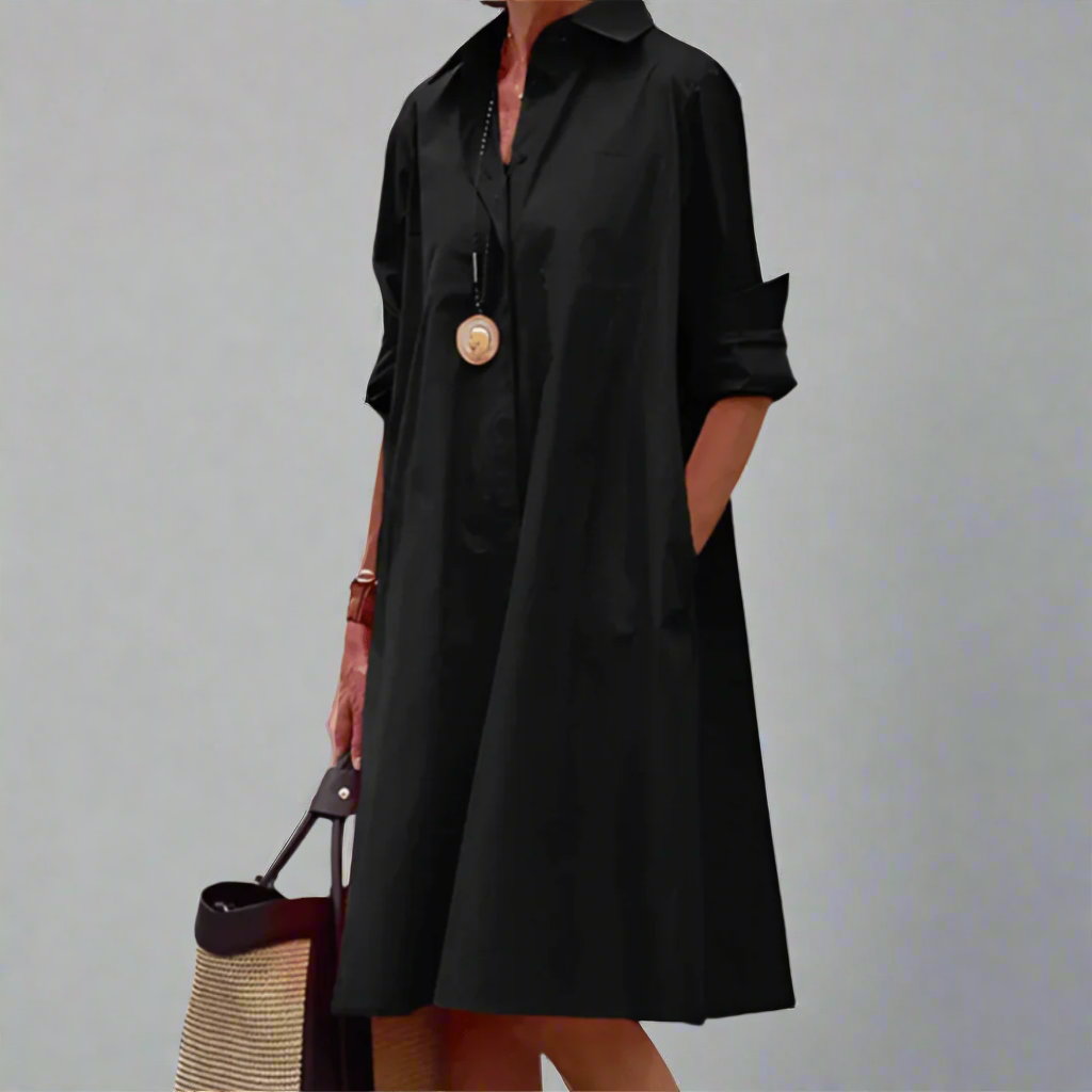 THE BETTINA | PREMIUM POLO MIDI DRESS