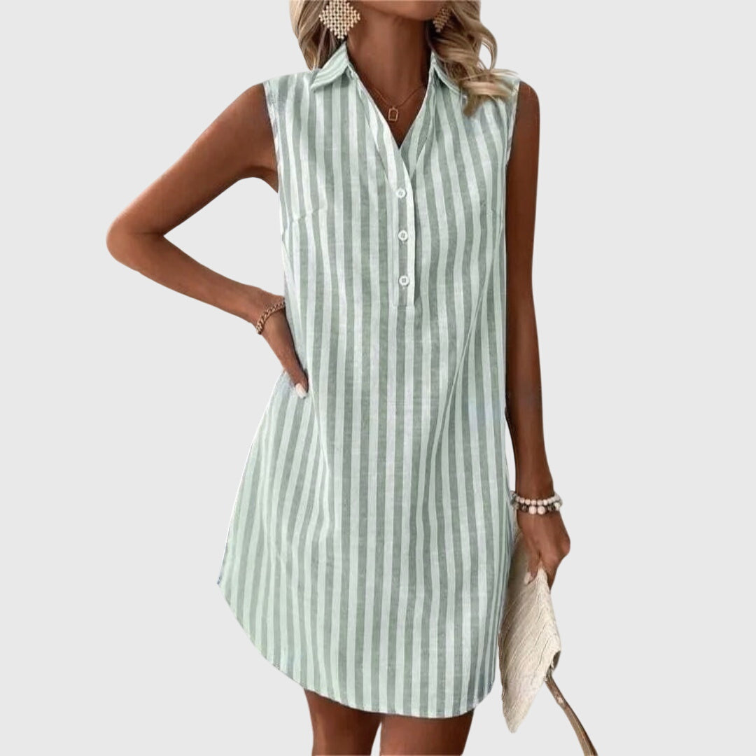 THE MILARA | COTTON CHIC SHIRT DRESS
