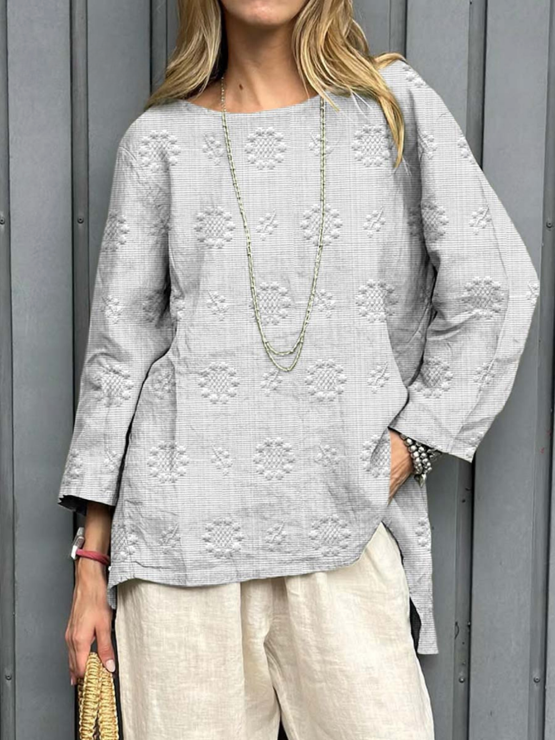 THE ALMA | VINTAGE FLORAL ART PRINT SHIRT