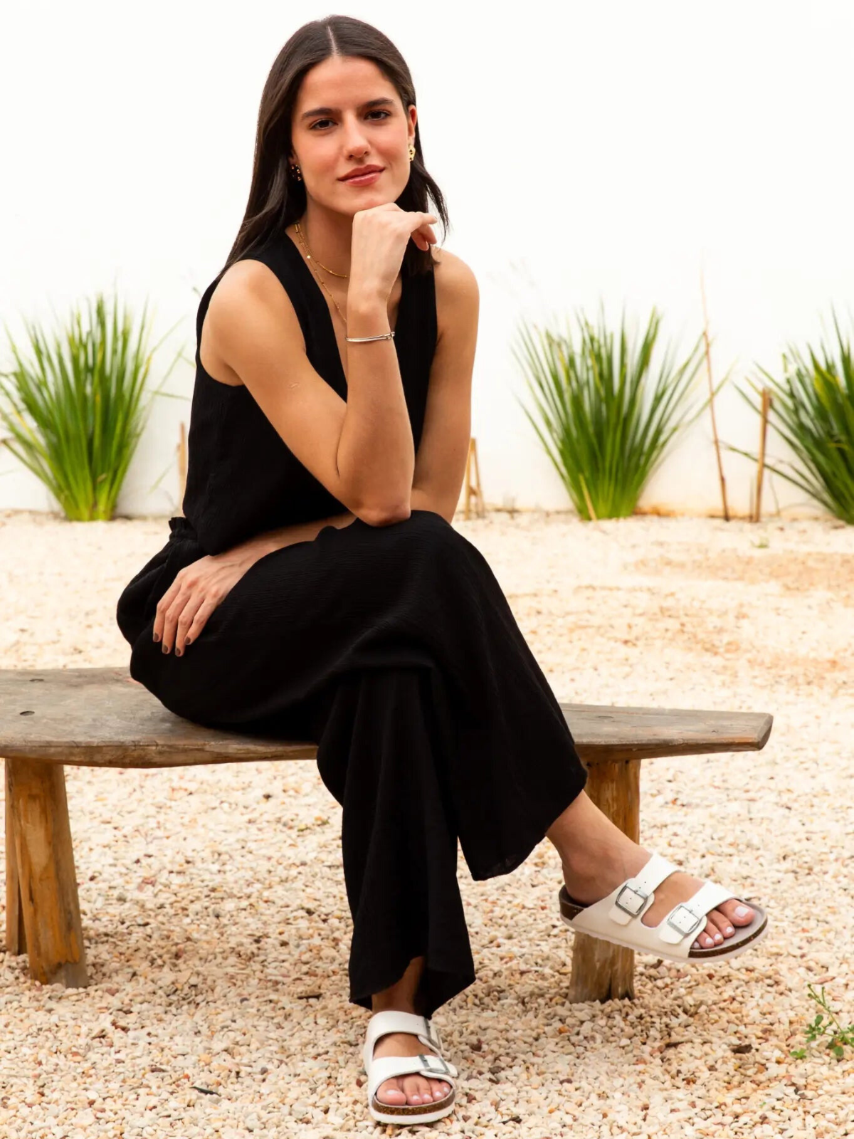 THE TUNDRA LITE | LEATHER SANDALS WHITE