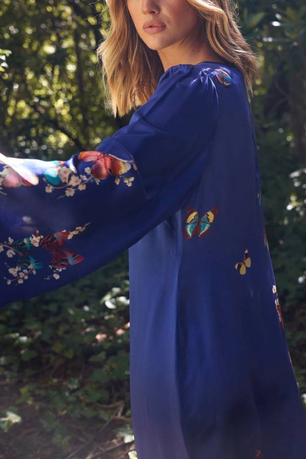 THE HANNAH | LONG SLEEVE LOOSE LONG DRESS