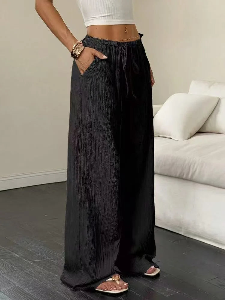 THE SERENA | RELAXED WIDE-LEG COMFORT PANTS