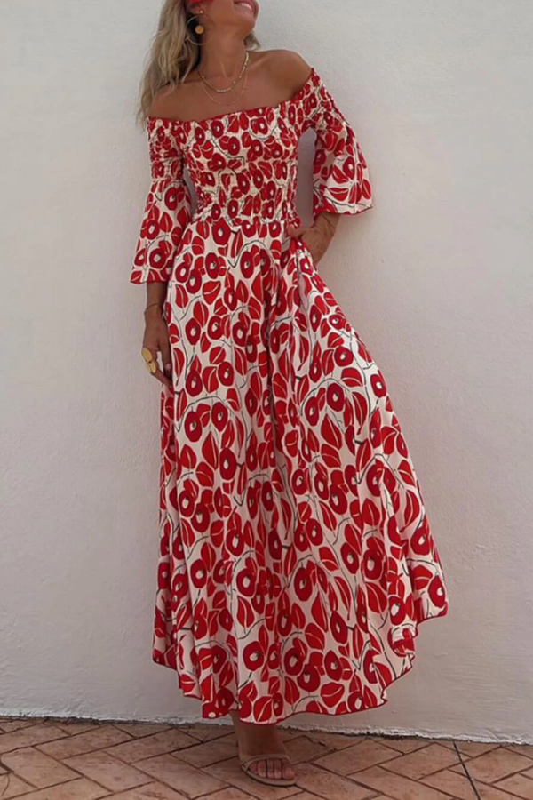 THE SANTINA | FLORAL VACATION MAXI