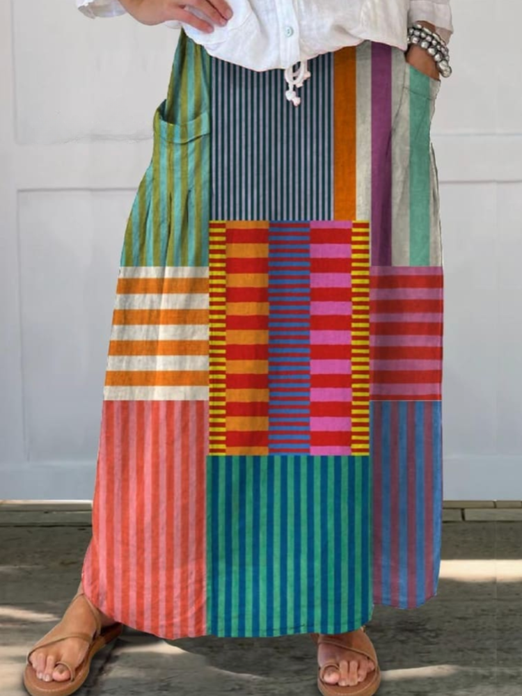 THE NOVARA | VINTAGE ART PRINT DRESS