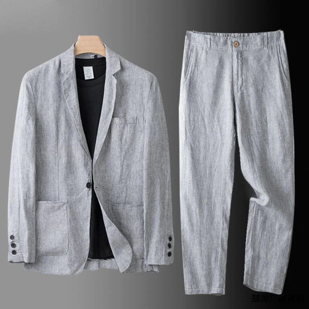 THE ADRIEN | RELAXED LINEN SET