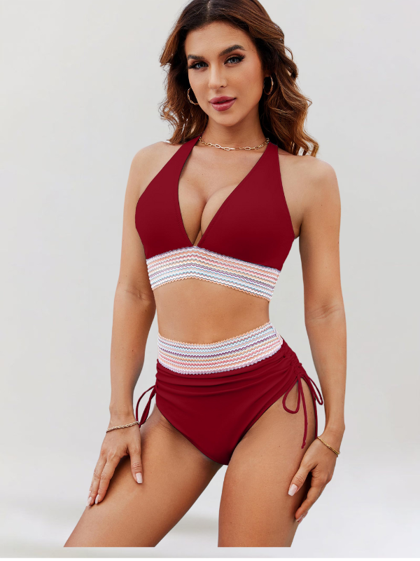 THE SHORELUX | SCULPTING HIGH-WAIST BIKINI SET