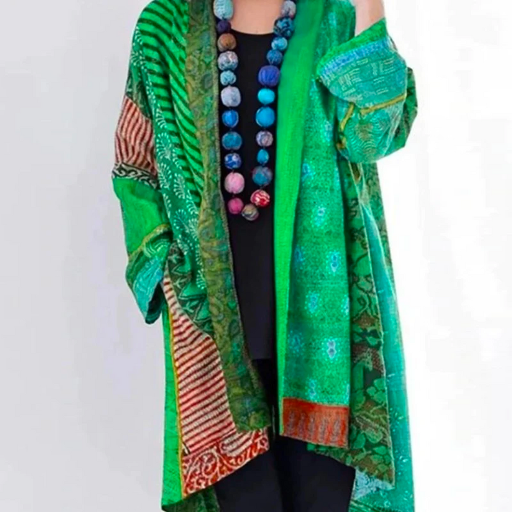 THE ISOLDE | BOHEMIAN PATCHWORK KIMONO