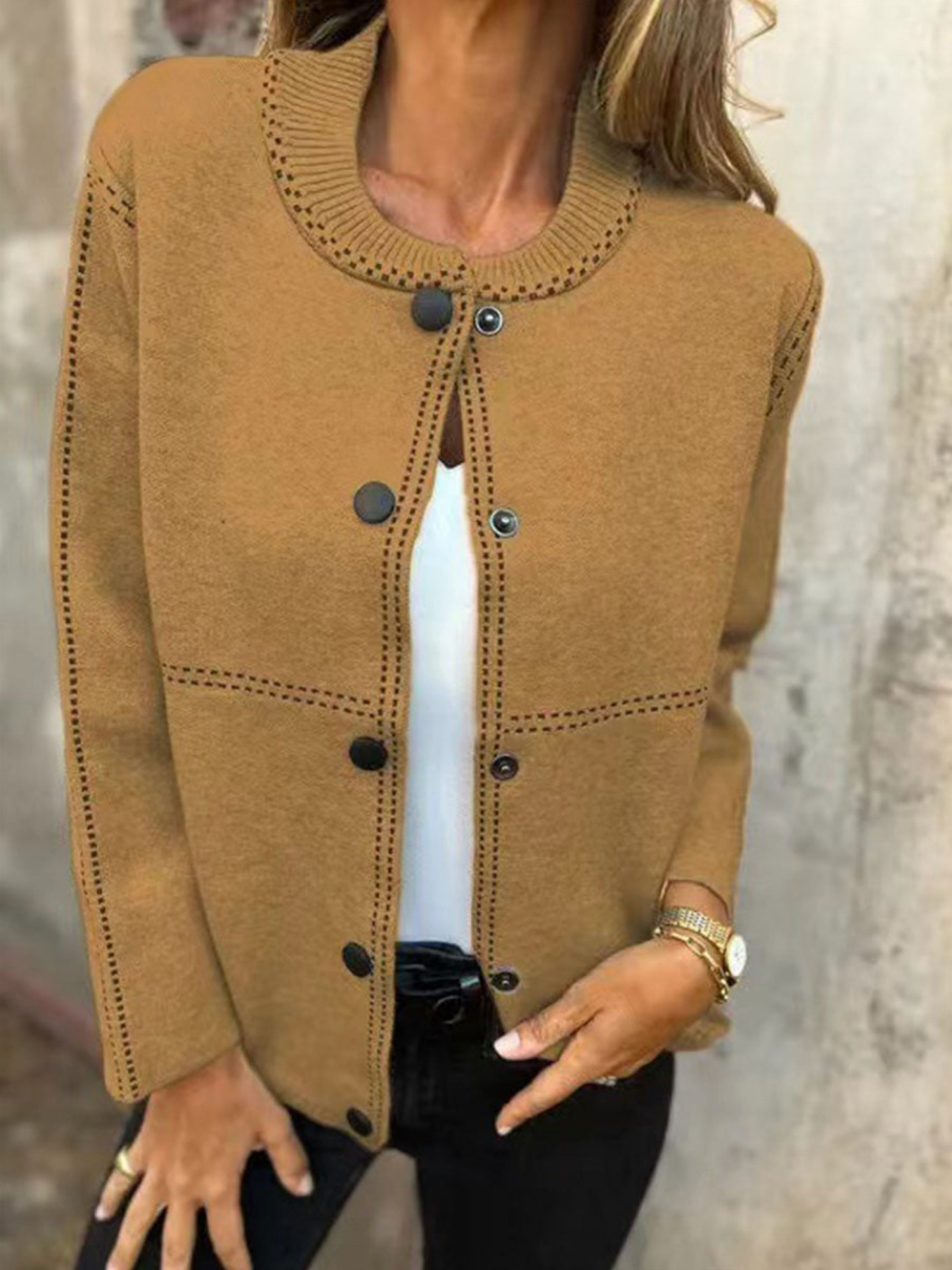 THE HARPER | CASUAL POCKET BASEBALL JACKET
