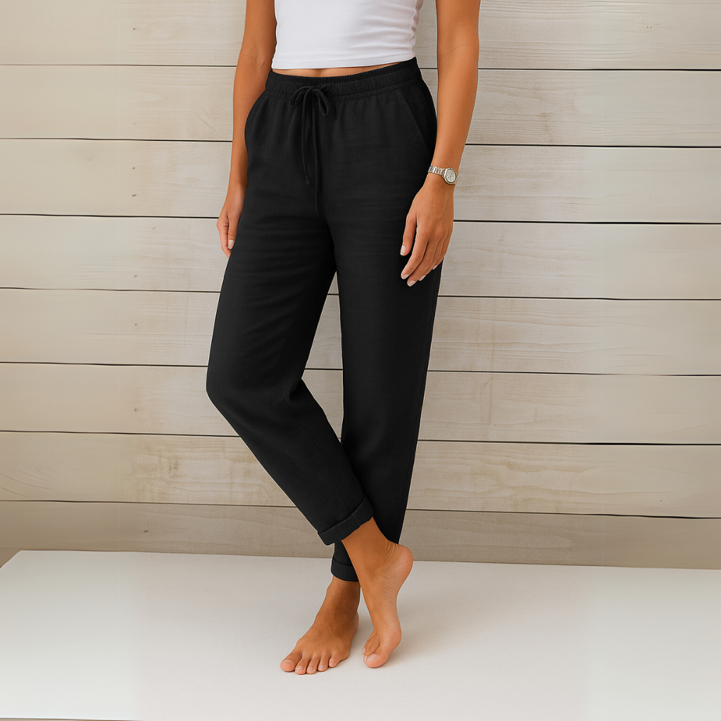 THE ESTELA | LINEN BLEND RELAXED PANTS
