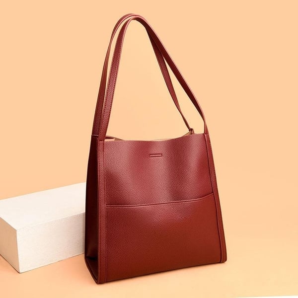 THE MARCELLA | VEGAN LEATHER SHOULDER BAG