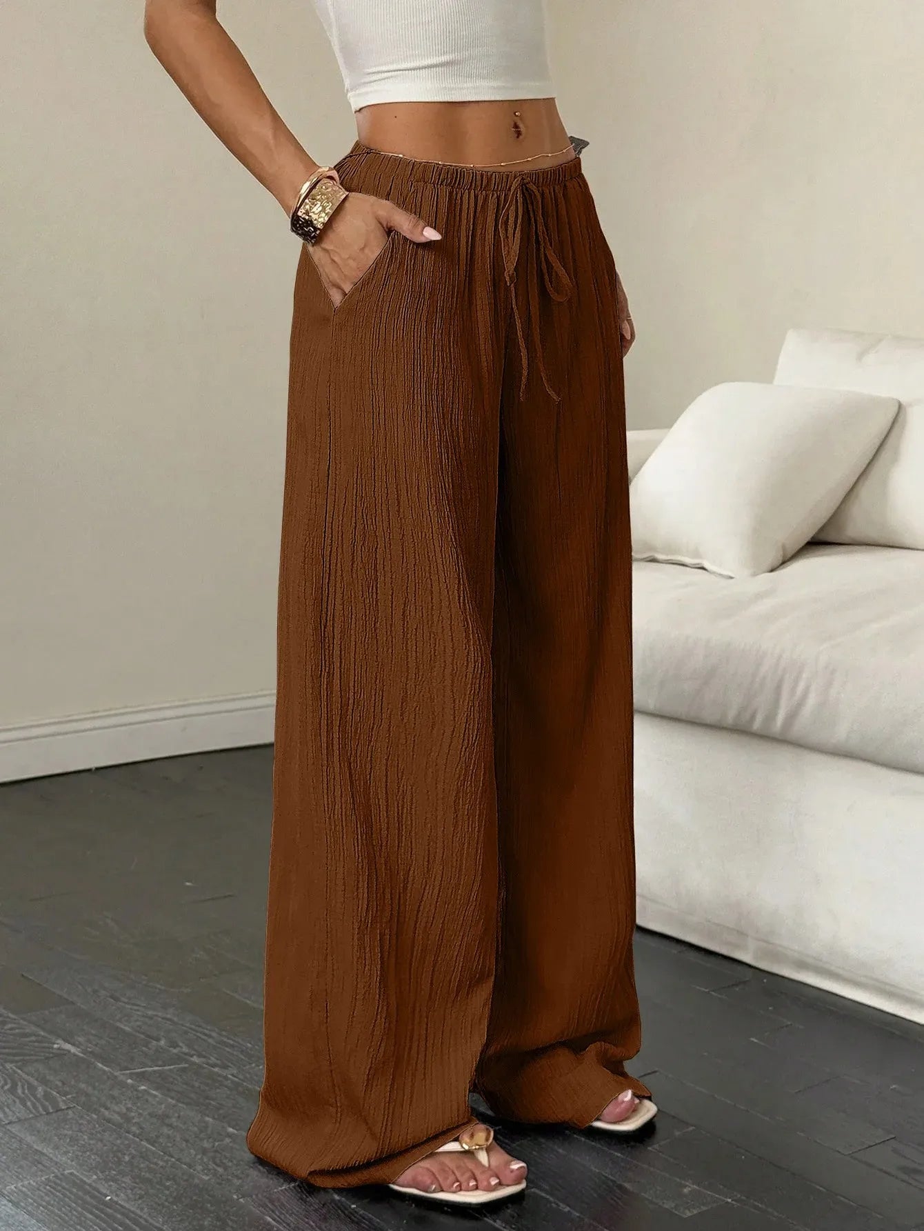 THE SERENA | RELAXED WIDE-LEG COMFORT PANTS