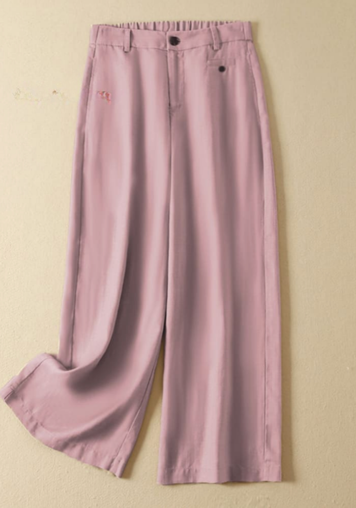 THE LUNARA | WIDE-LEG JACQUARD PANTS