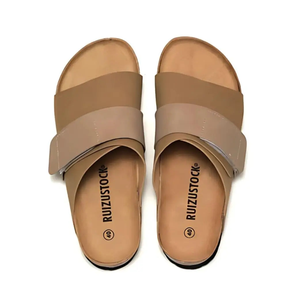 THE BAY BREEZE | SANDALS KHAKI
