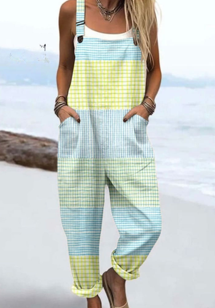 THE ZENARA | VINTAGE GEOMETRIC LINEN SHIRT