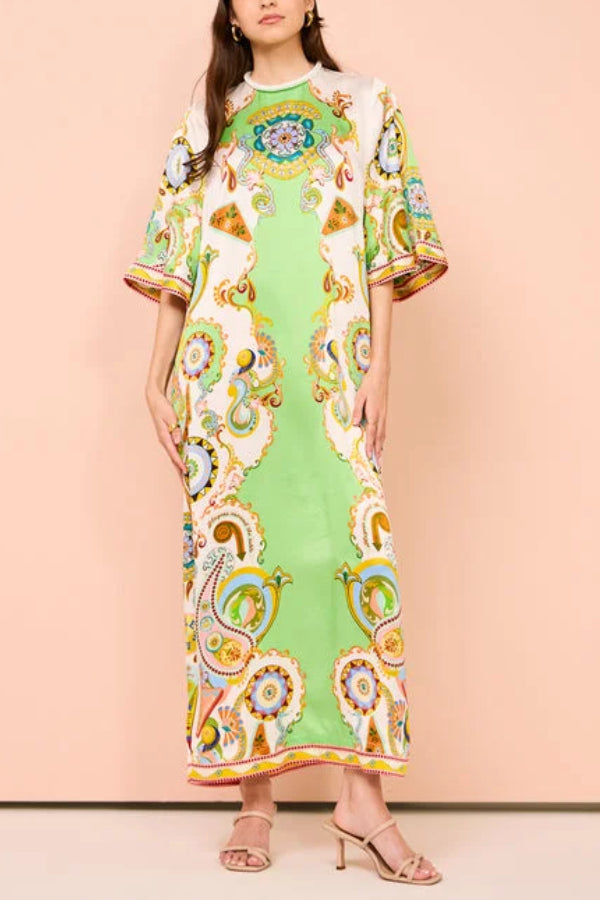 THE VICTORIA | MID DRESS WITH HALF SLEEVES