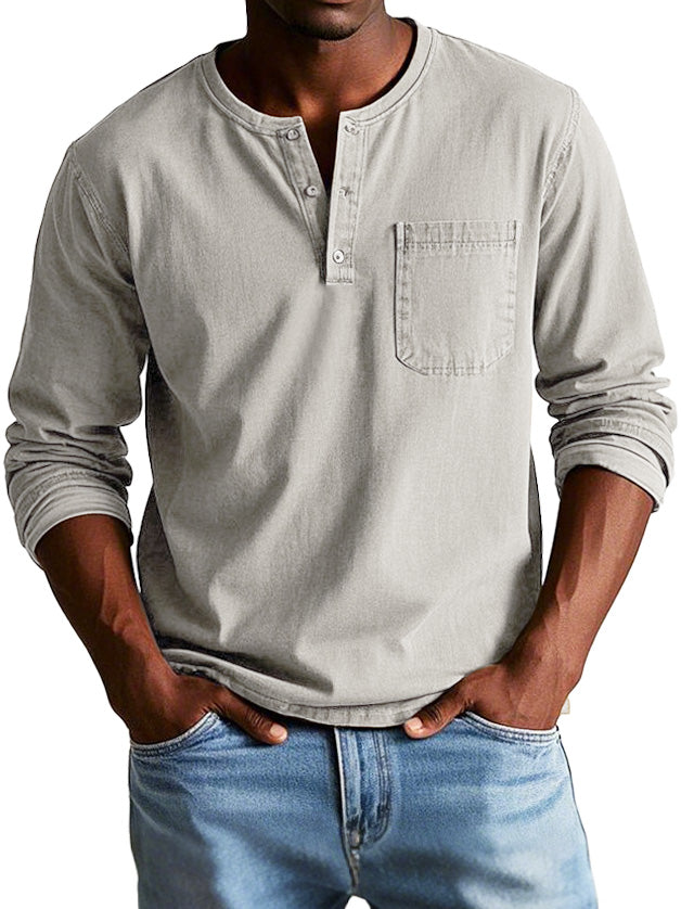 THE GERRY | CLASSIC DENIM POCKET SHIRT