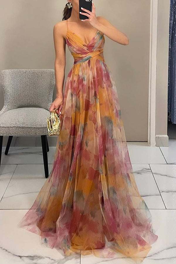 THE GISELLE | BLOOMING FLORAL MAXI DRESS