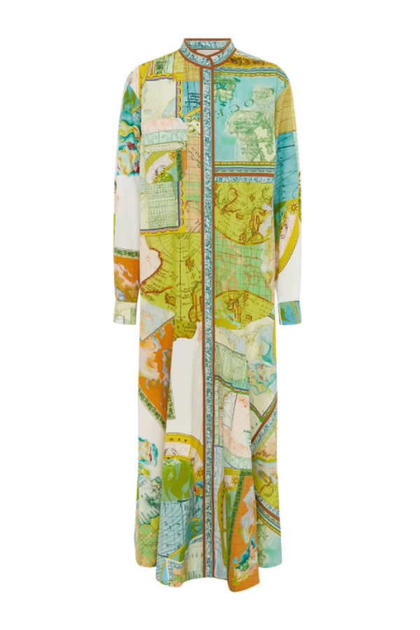 THE TERESA | BALLOON SLEEVE SHIRT MIDI DRESS
