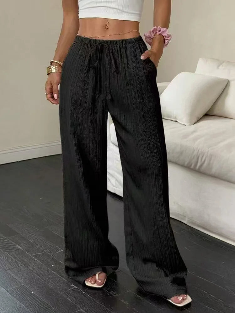 THE SERENA | RELAXED WIDE-LEG COMFORT PANTS