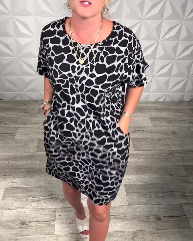 THE ELINA | CASUAL PRINT DRESS