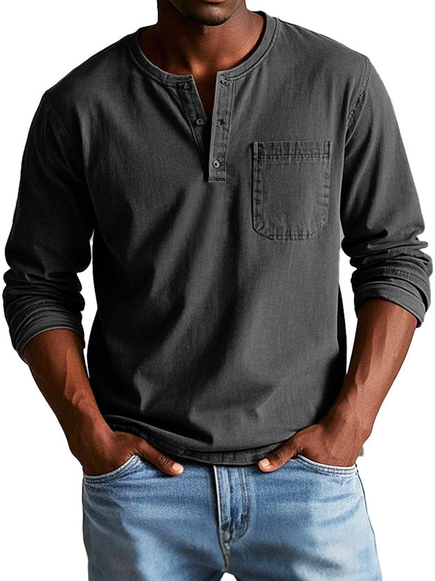 THE GERRY | CLASSIC DENIM POCKET SHIRT