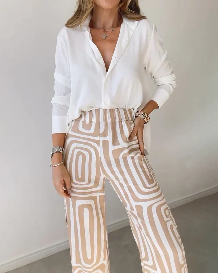 THE CANDELA SET | RELAXED PANTS + FREE BLOUSE