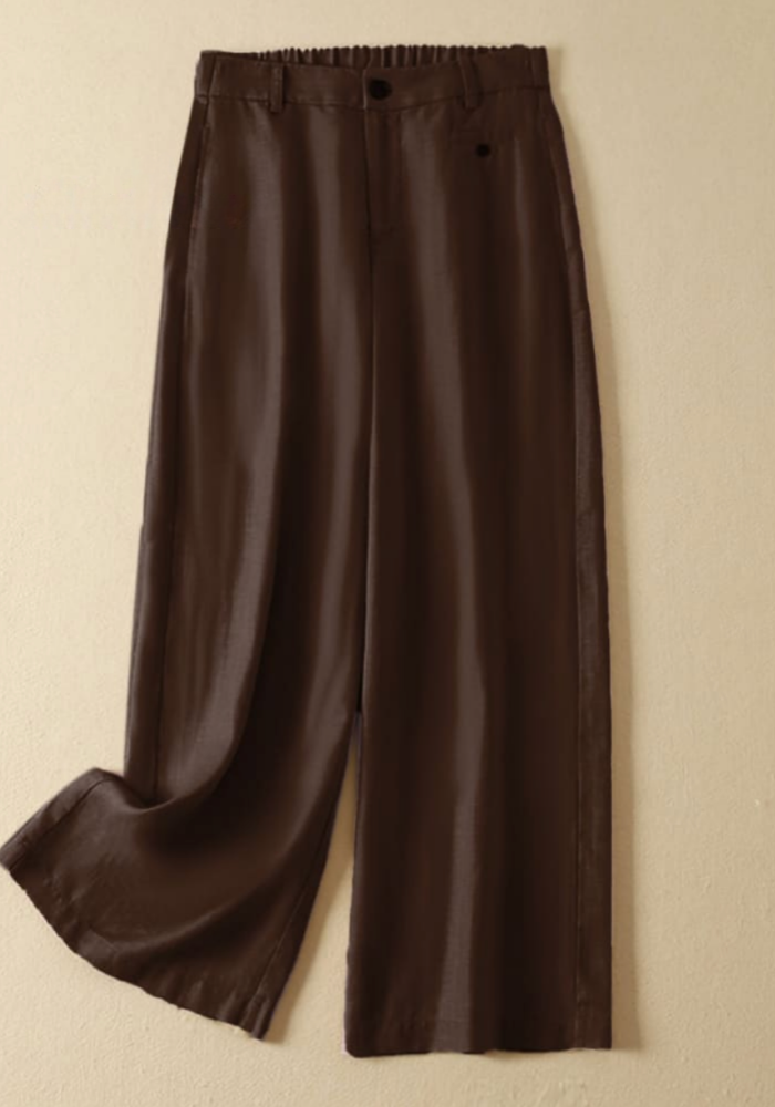THE LUNARA | WIDE-LEG JACQUARD PANTS