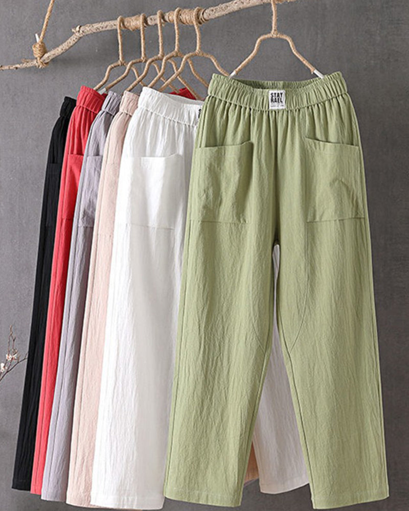 THE LUNA | RELAXED WIDE-LEG PANTS