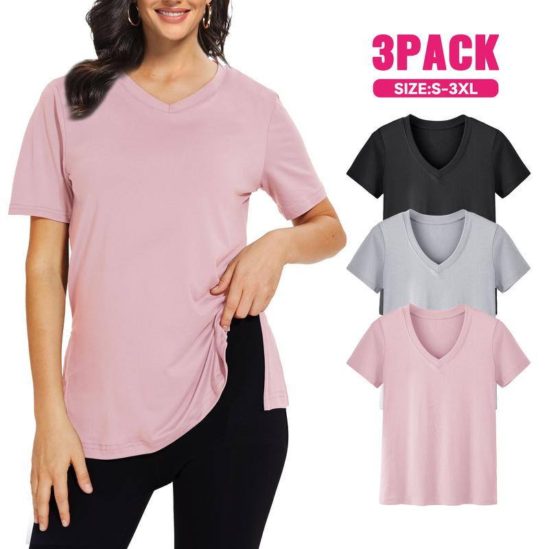 THE ALBA | CASUAL LOOSE FIT TEE (3-PACK)