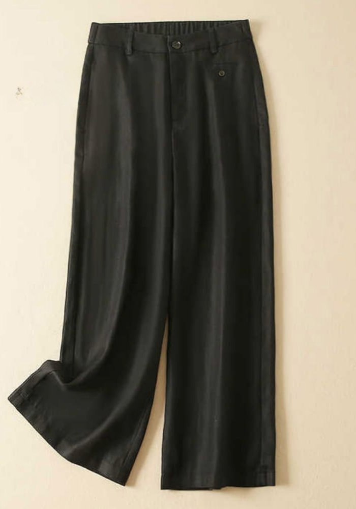 THE LUNARA | WIDE-LEG JACQUARD PANTS