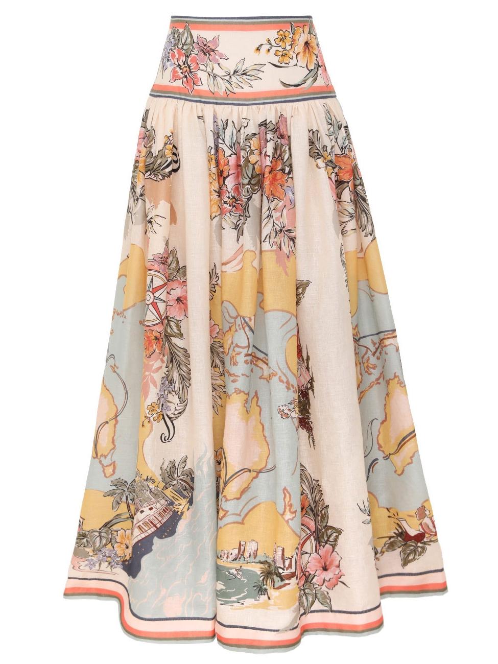 THE INDIRA | MIDI SKIRT