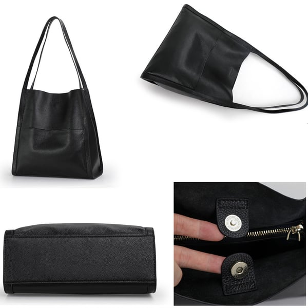 THE MARCELLA | VEGAN LEATHER SHOULDER BAG