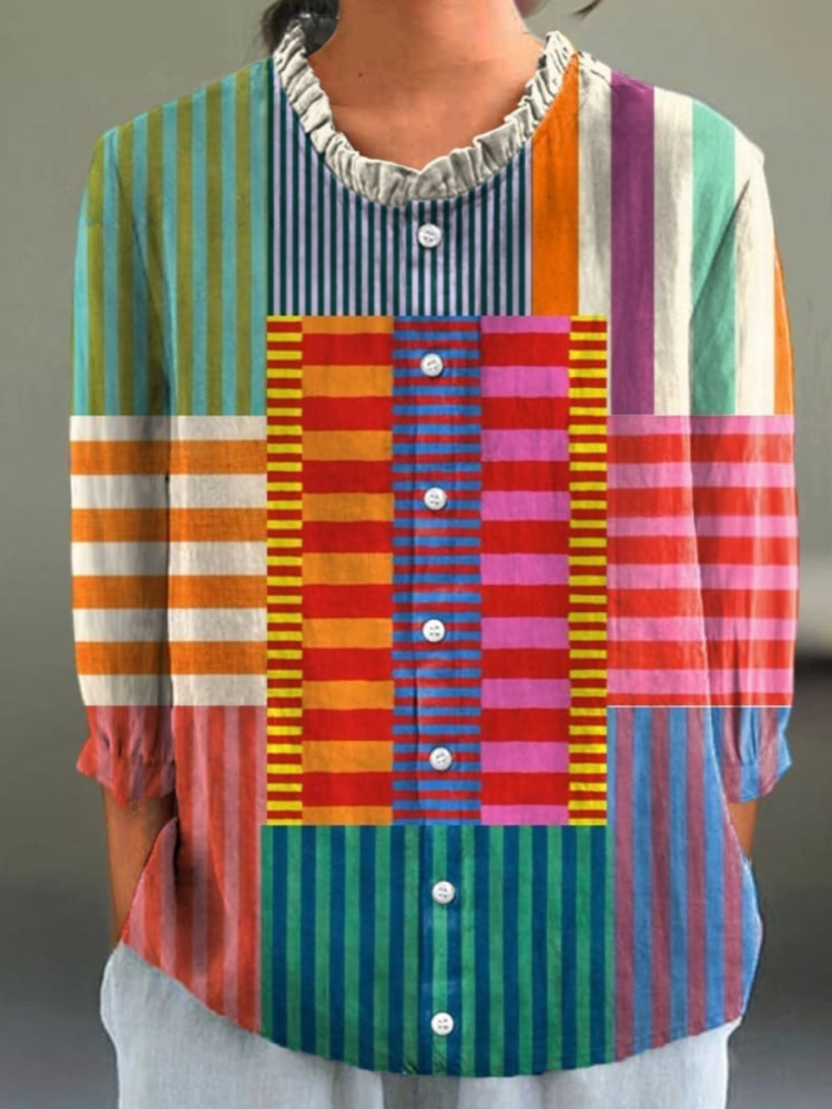 THE NOVARA | VINTAGE ART PRINT DRESS