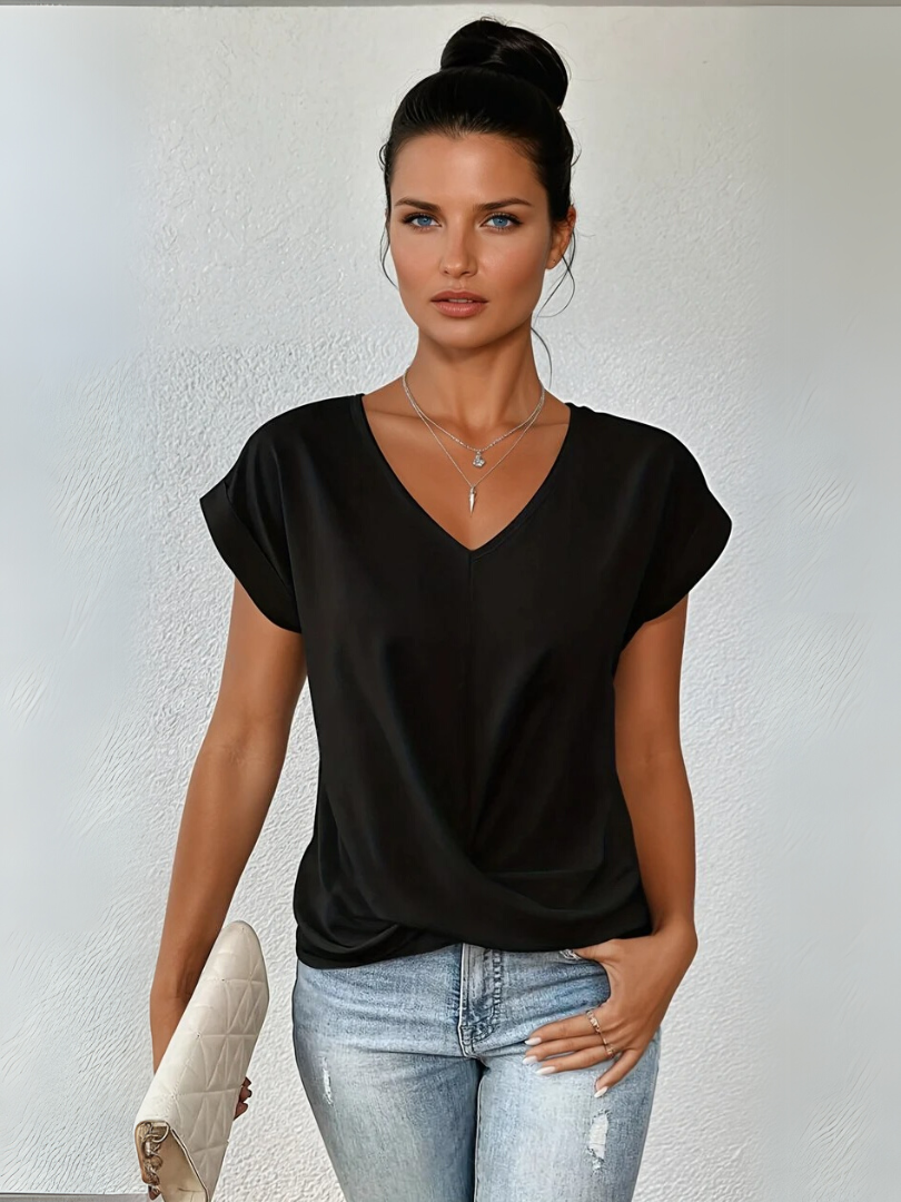 THE TAMMANA | CASUAL V-NECK TEE