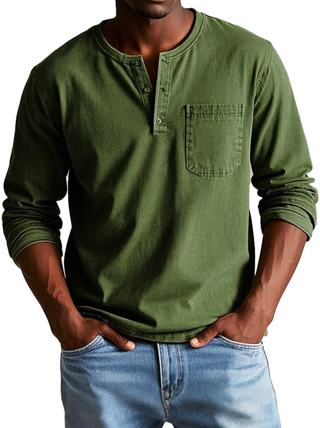 THE GERRY | CLASSIC DENIM POCKET SHIRT