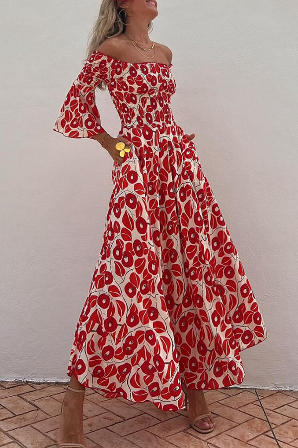 THE SANTINA | FLORAL VACATION MAXI