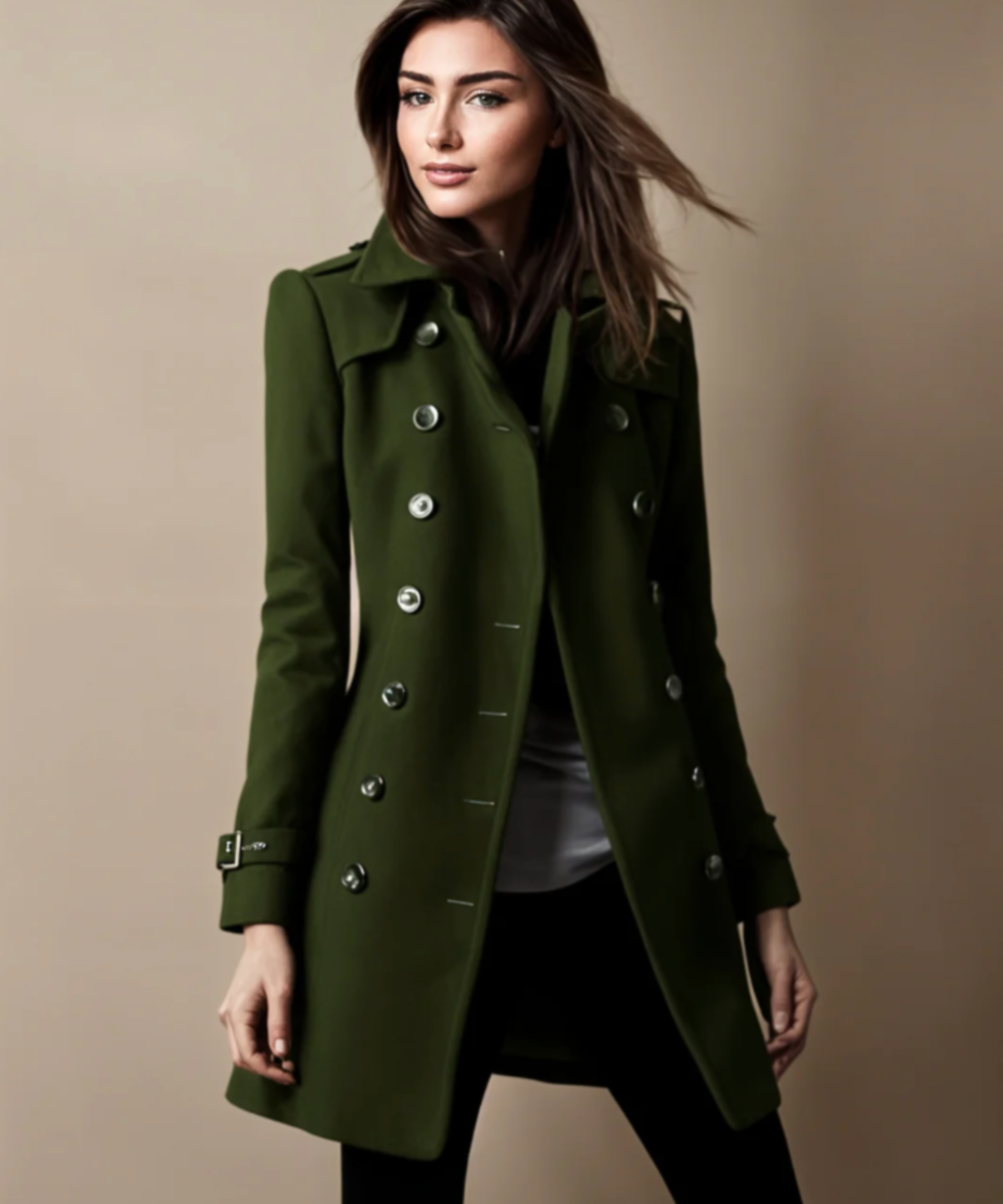THE WINDSOR | WOOL TRENCH COAT