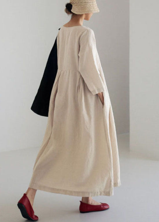 THE LIVIANE | COTTON PATCHWORK DRESS
