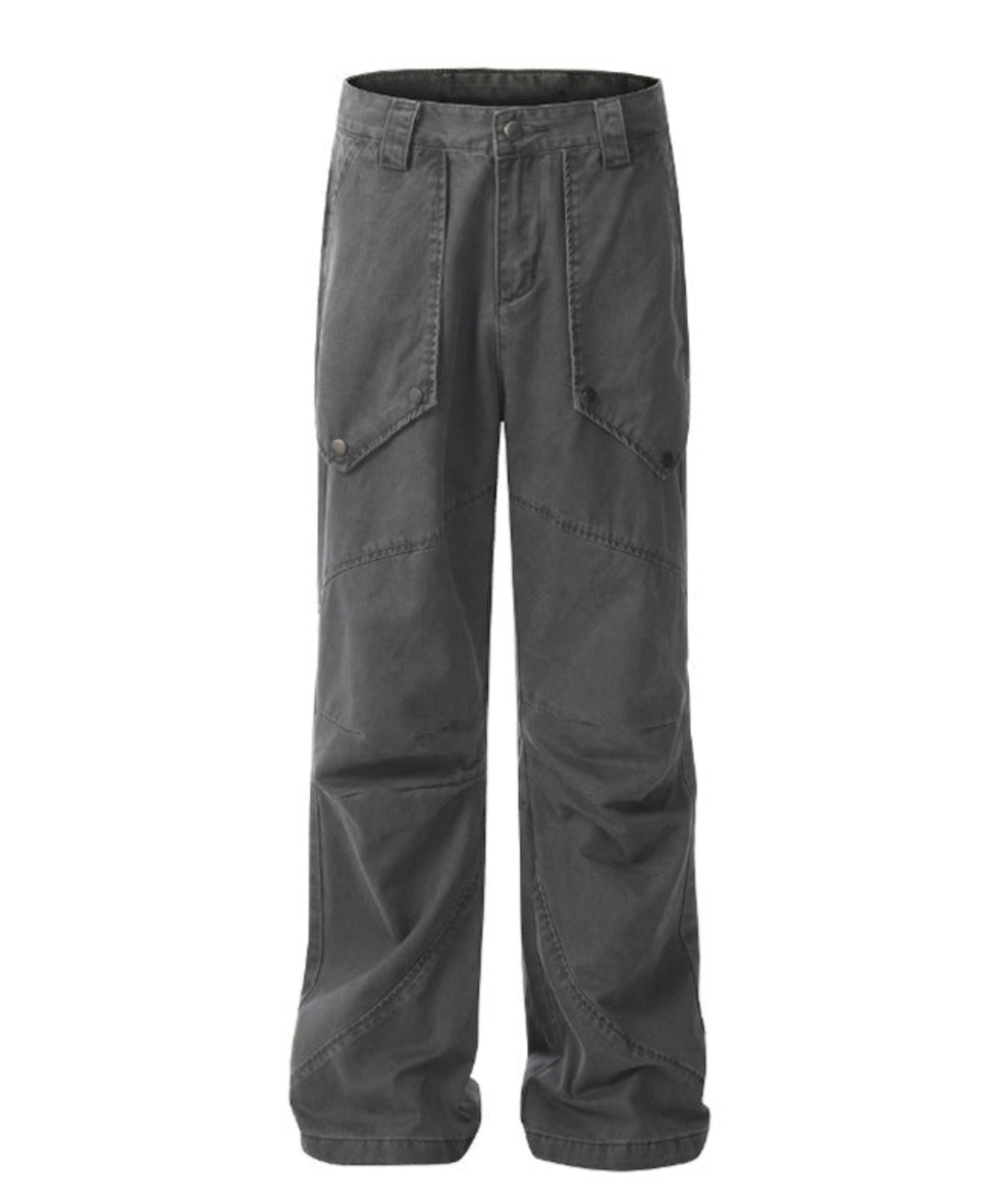 THE ETHAN | LARGE POCKET FLARED TROUSER
