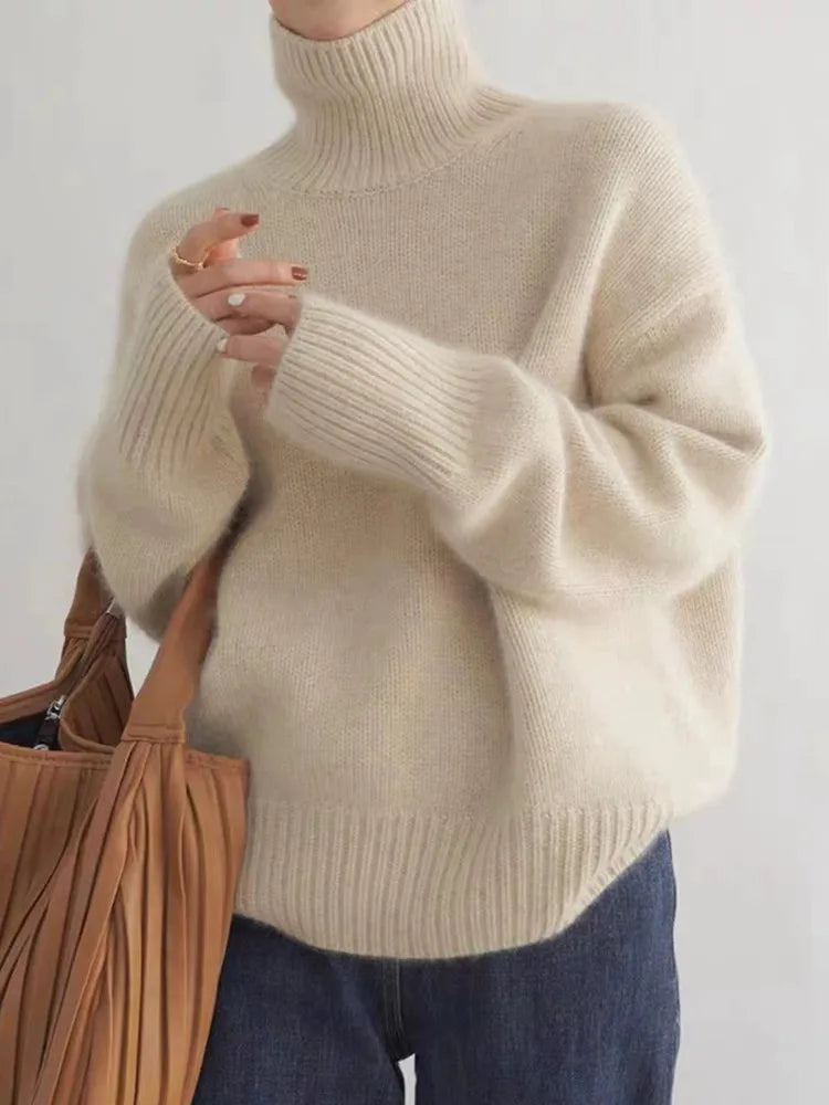 THE AURELIA | LUXE CASHMERE TURTLENECK