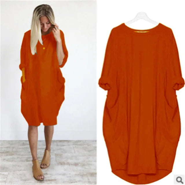 THE BIANCA - COMFORTABLE LOOSE-FITTING DRESS